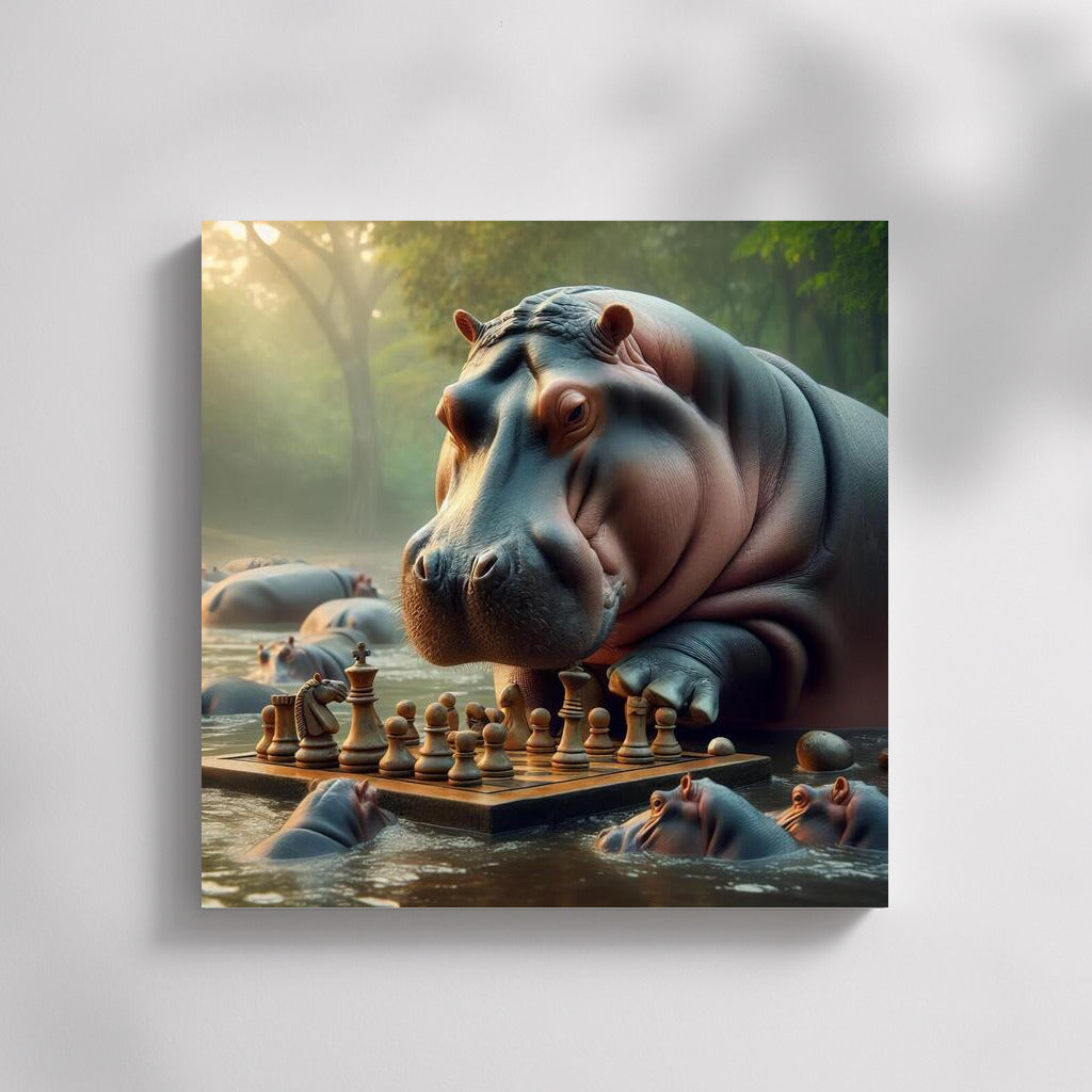 Hippo Chess Tournament in the Park: Playful Mood
