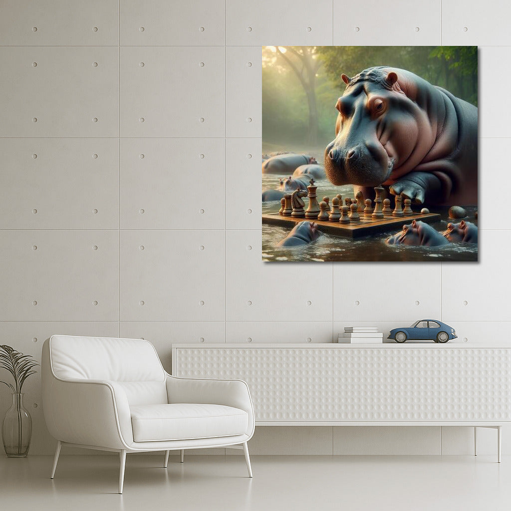 Hippo Chess Tournament in the Park: Playful Mood