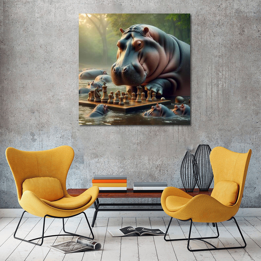 Hippo Chess Tournament in the Park: Playful Mood