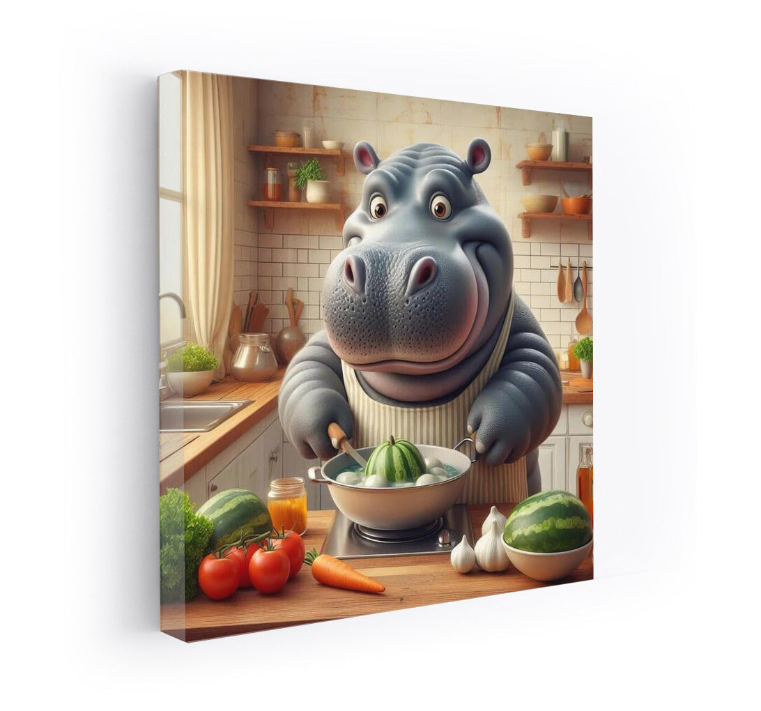 Culinary Adventures: Behemoth Chef in the Kitchen