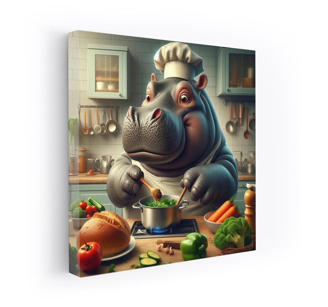 Chef Behemoth: Culinary Magic in the Kitchen