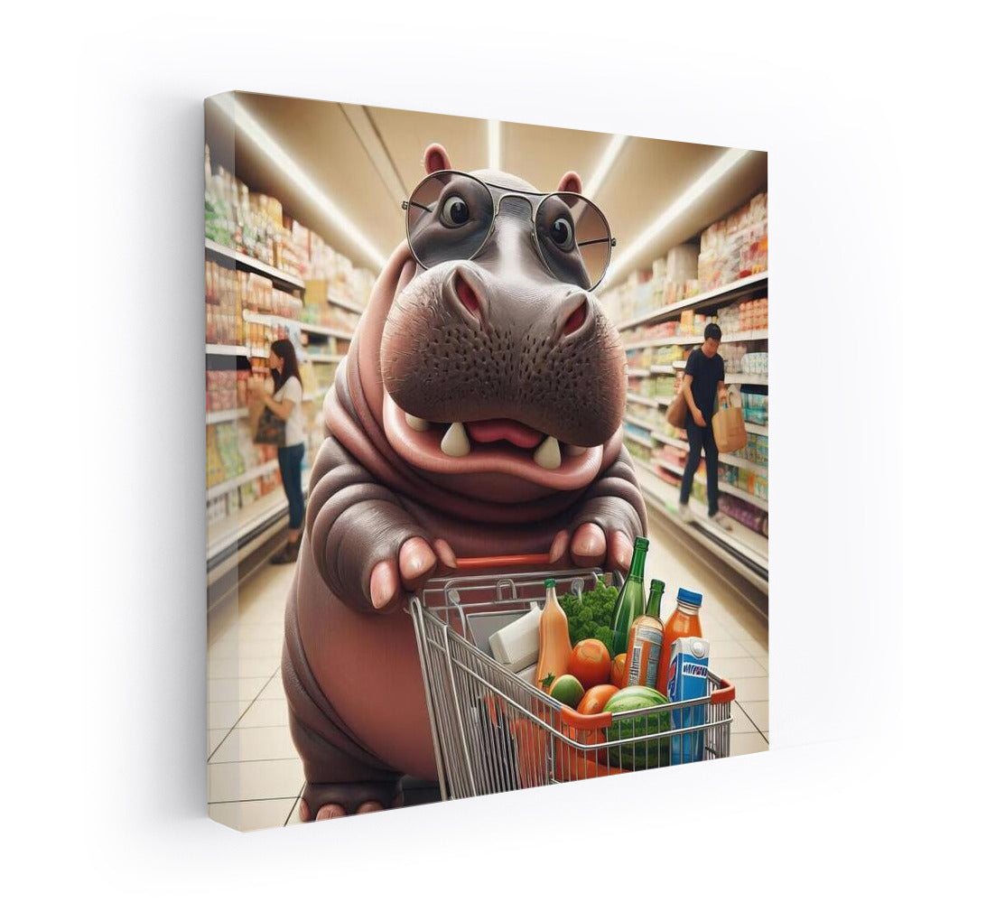 Hippo in the Supermarket: Fun Shopping for Your Home