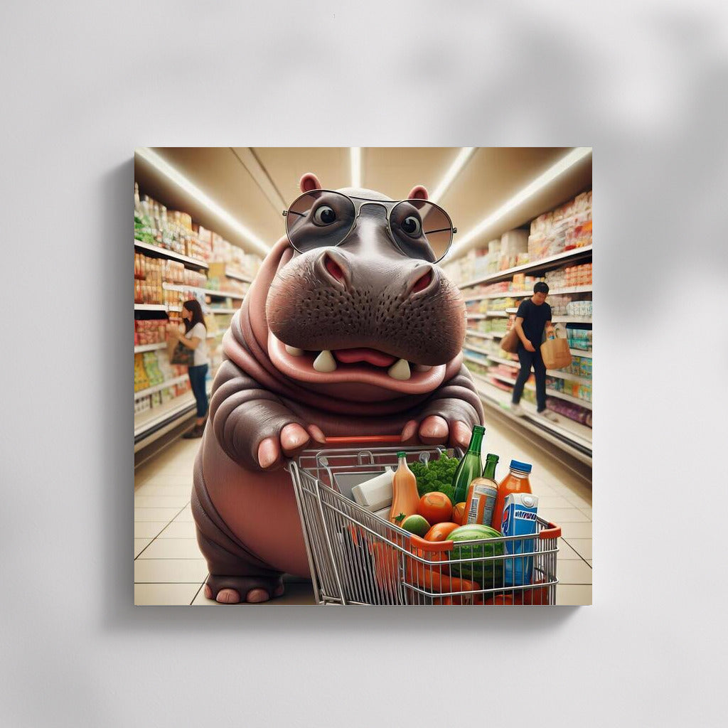 Hippo in the Supermarket: Fun Shopping for Your Home