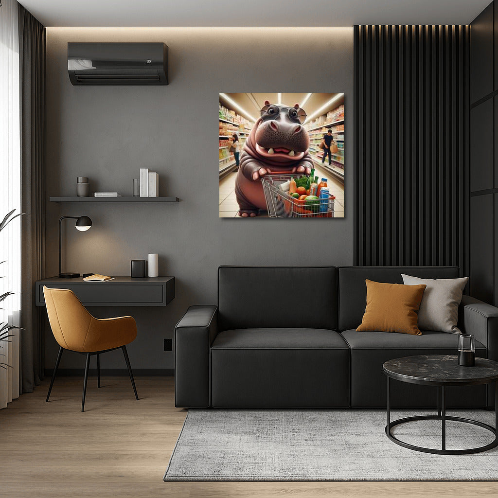Hippo in the Supermarket: Fun Shopping for Your Home