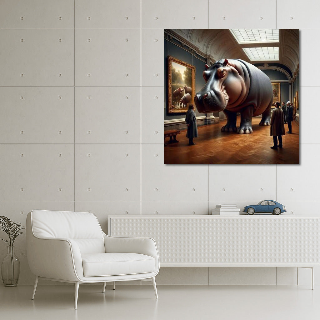 Hippopotamus on Display: Humor and Fantasy in the Interior