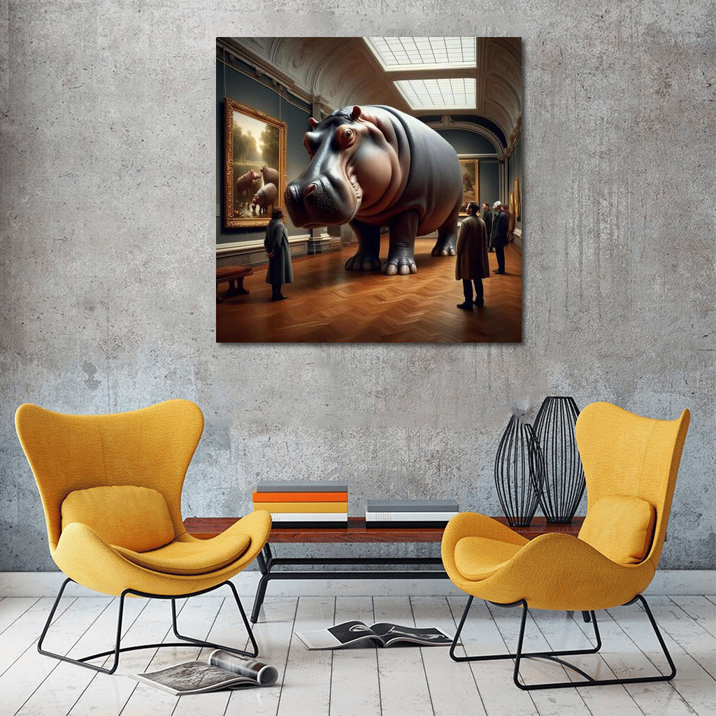 Hippopotamus on Display: Humor and Fantasy in the Interior