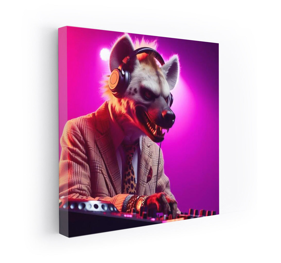 DJ Hyena: Bright Entourage for a Daring Interior