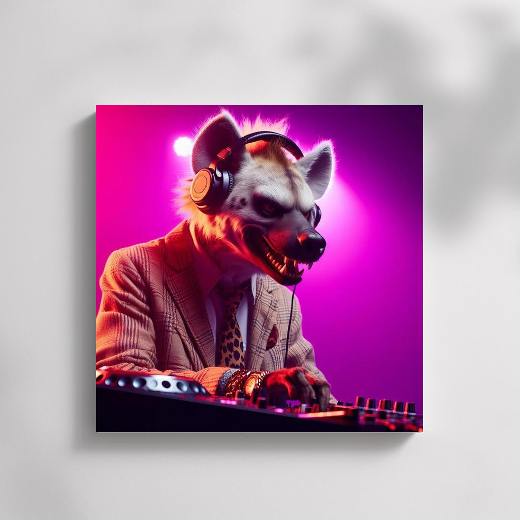 DJ Hyena: Bright Entourage for a Daring Interior