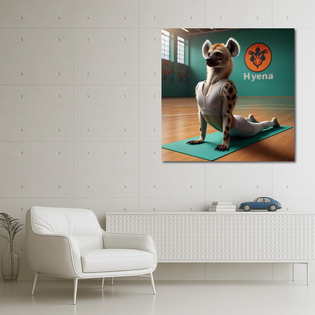 Hyena Yogi: Charm in the Gym