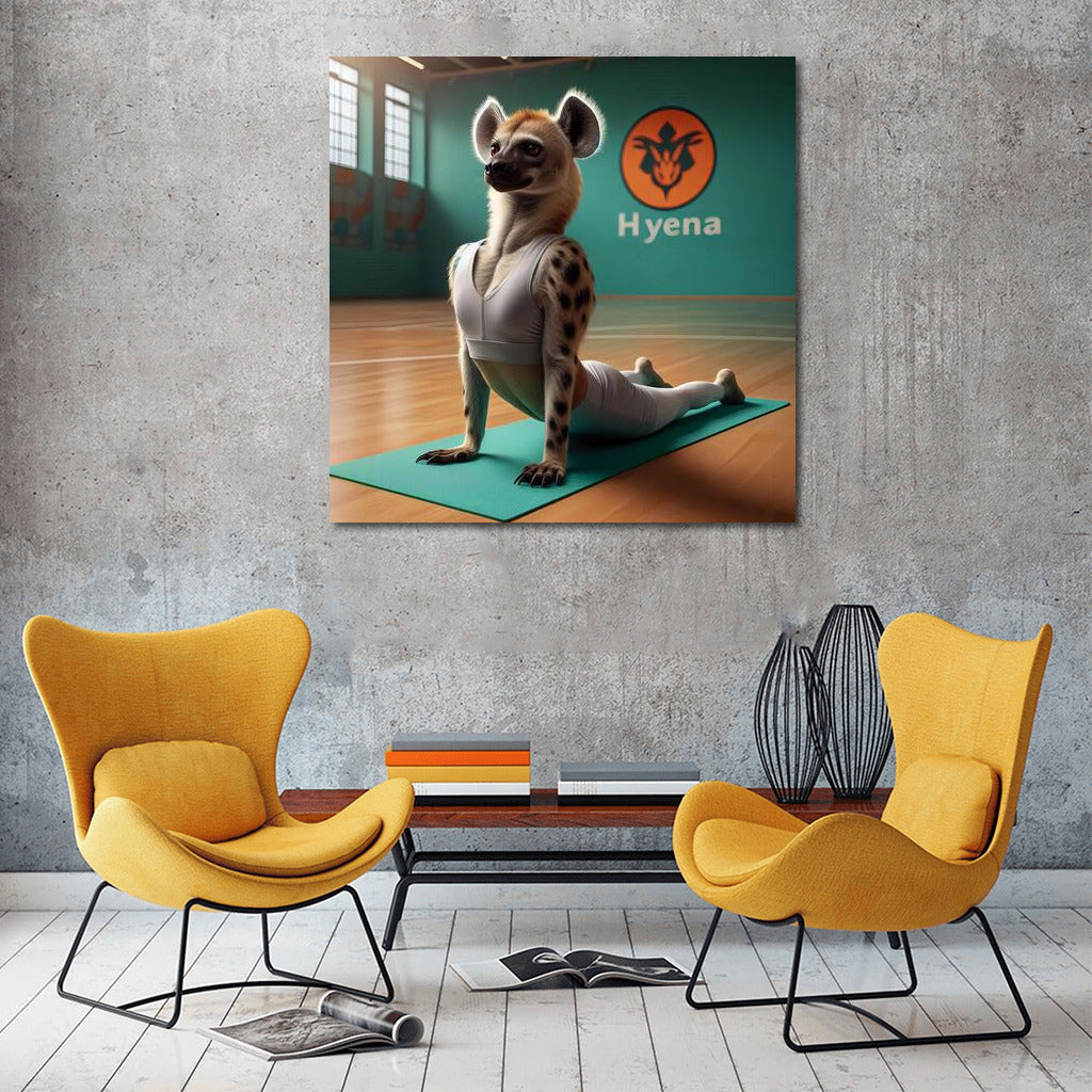 Hyena Yogi: Charm in the Gym