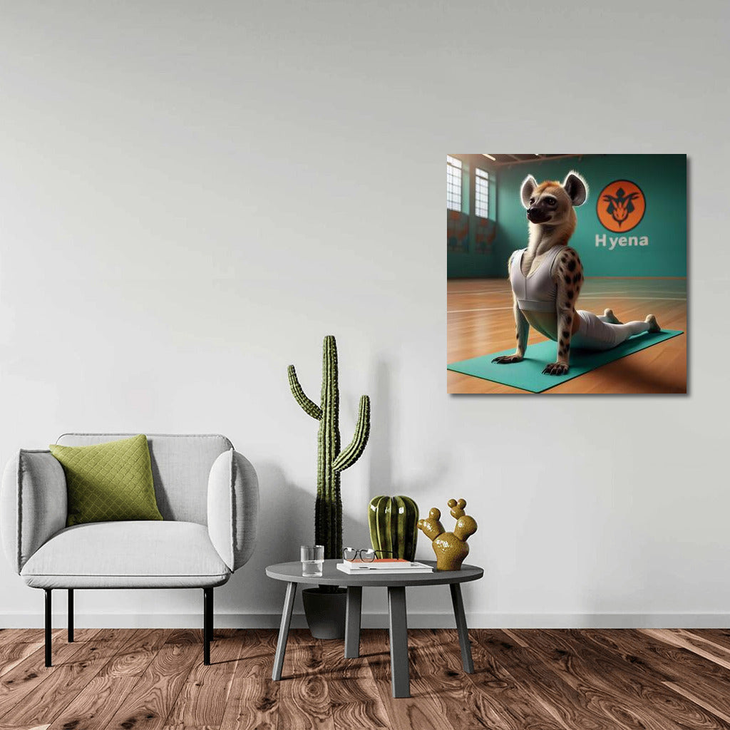 Hyena Yogi: Charm in the Gym