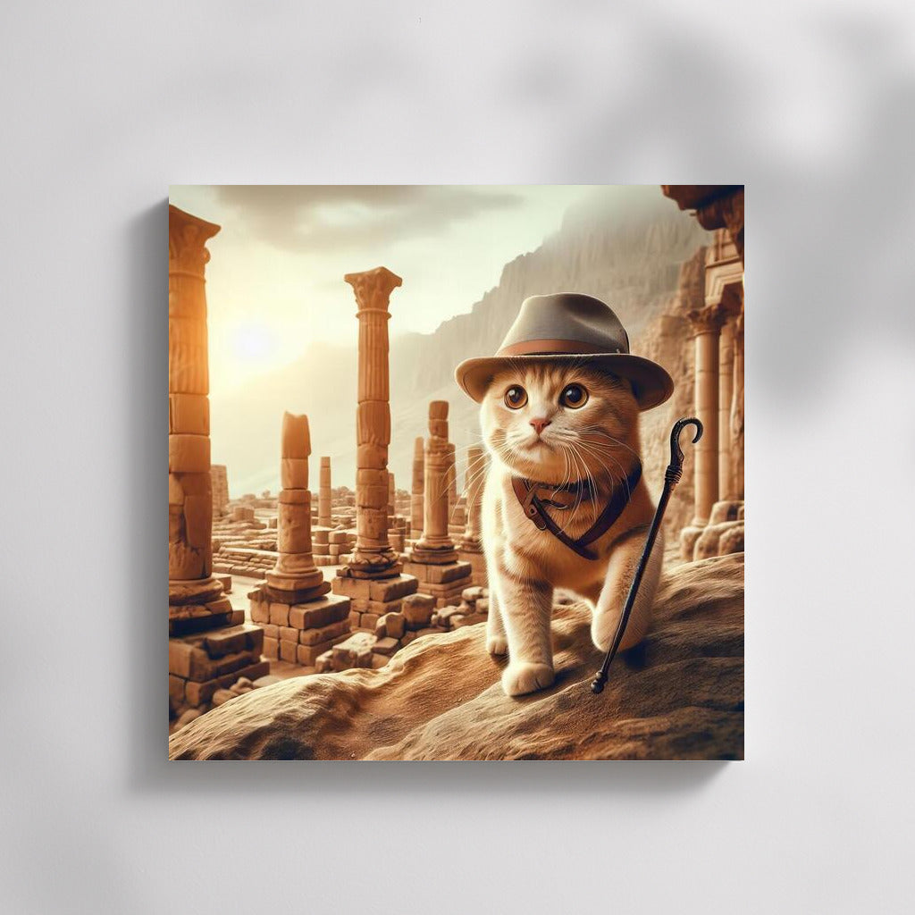 Archaeologist Cat: Adventures in Ancient Ruins