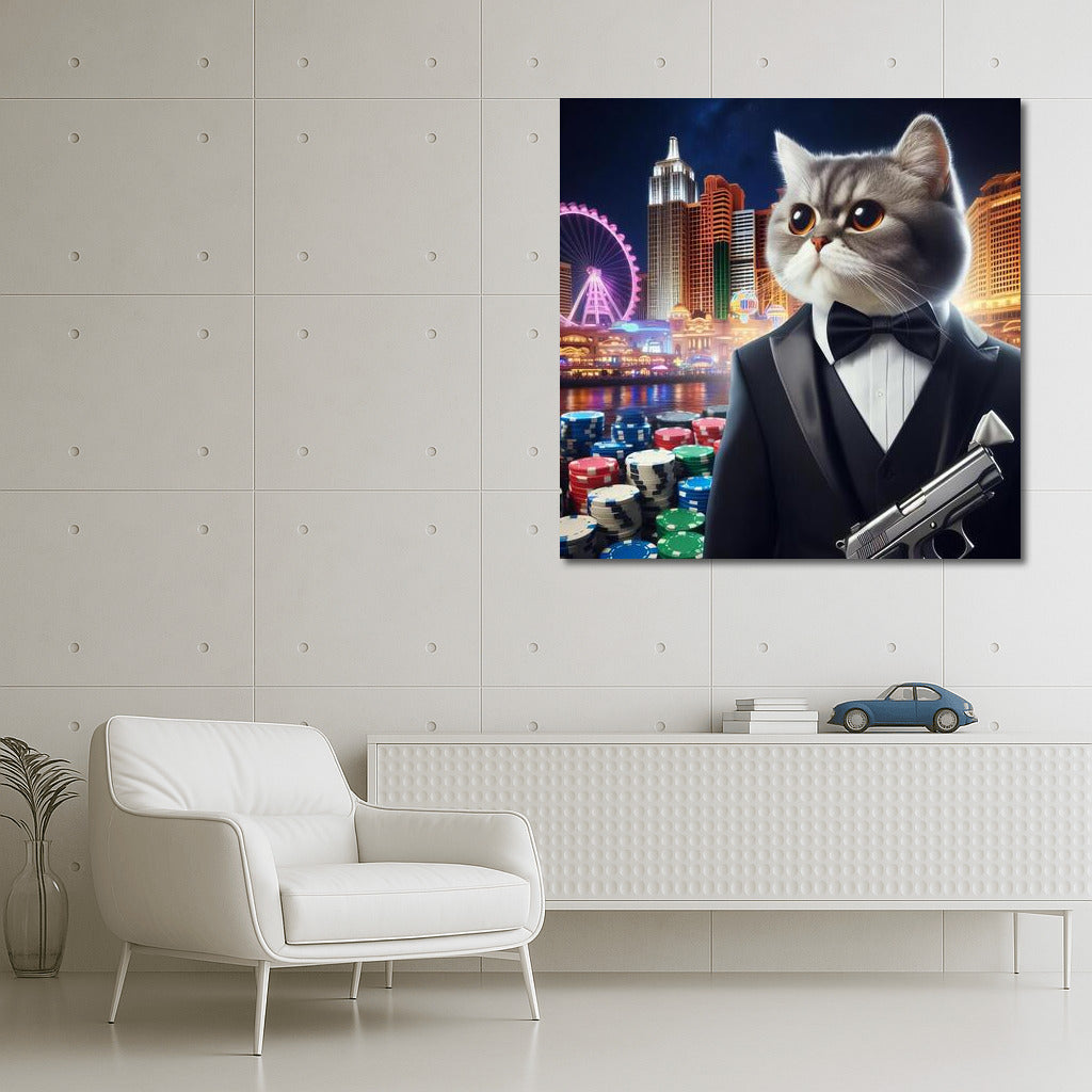 Tuxedo Cat: Casino Mission