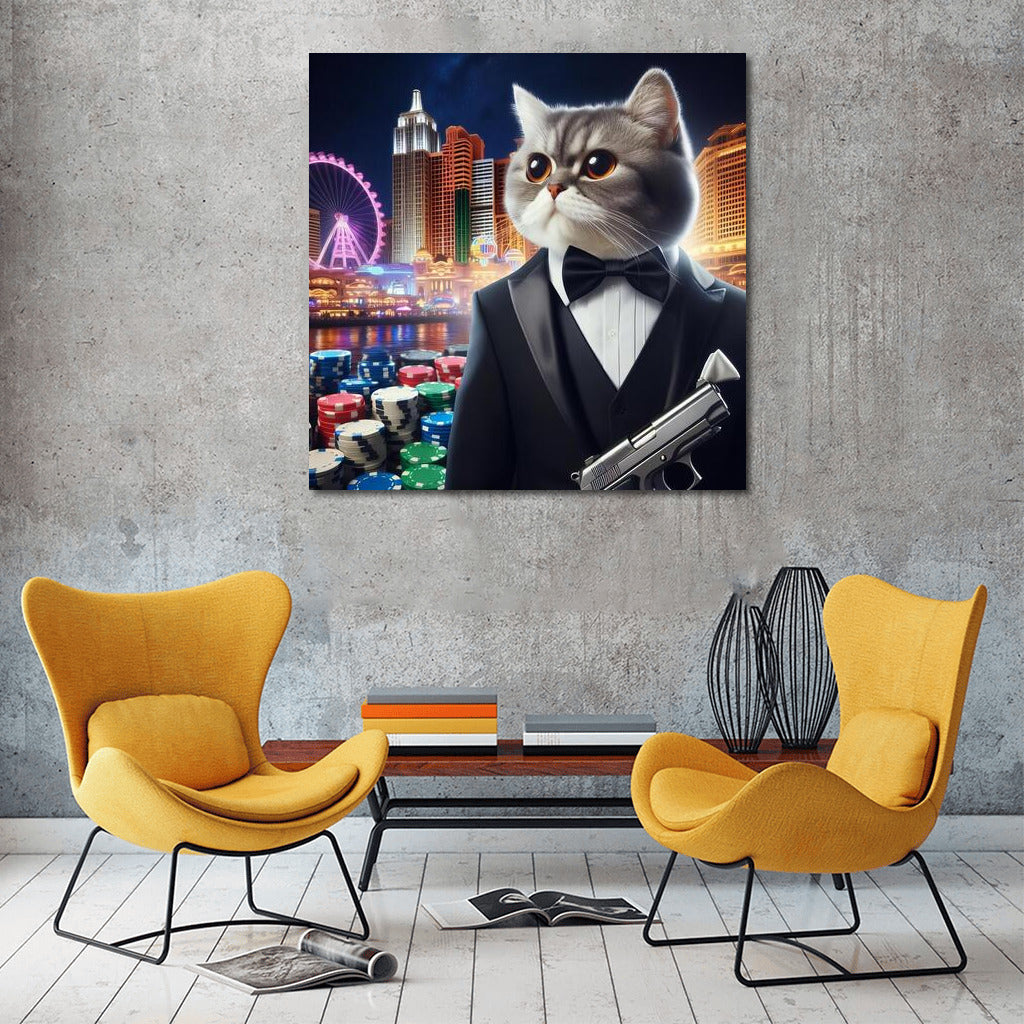 Tuxedo Cat: Casino Mission