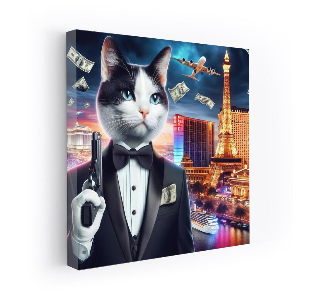 Cat Bond: Agent 00Meow in Casino