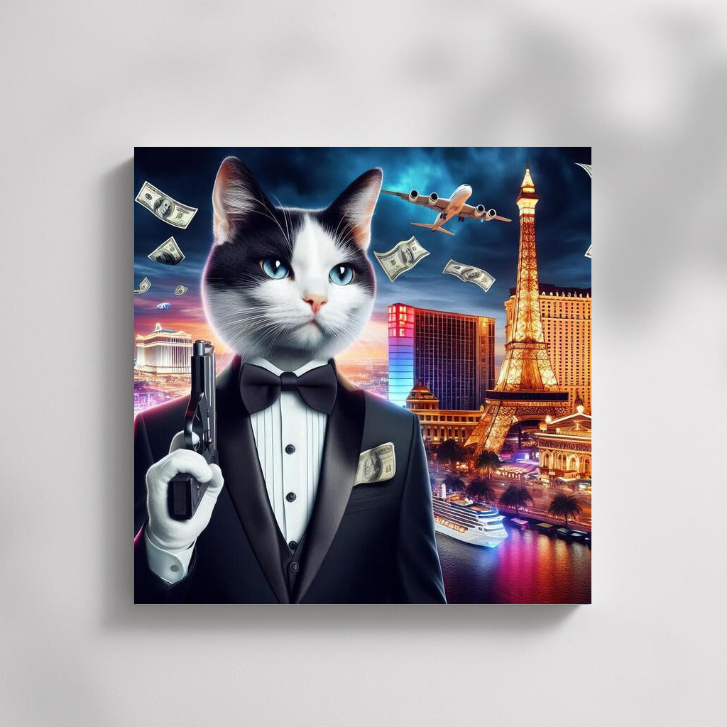 Cat Bond: Agent 00Meow in Casino