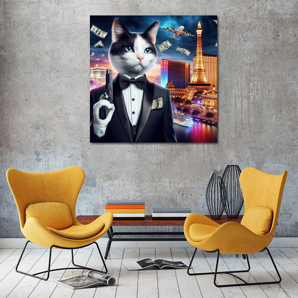 Cat Bond: Agent 00Meow in Casino