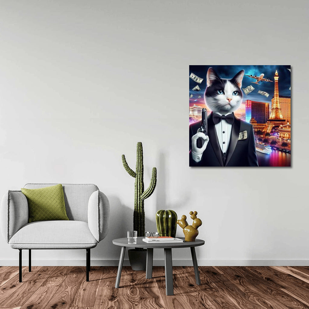 Cat Bond: Agent 00Meow in Casino