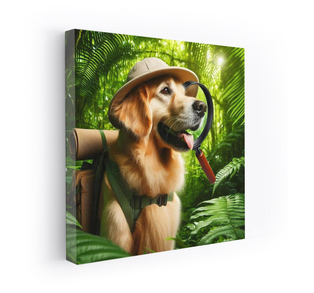 Jungle Through the Eyes of a Dog: Adventures with a Magnifying Glass