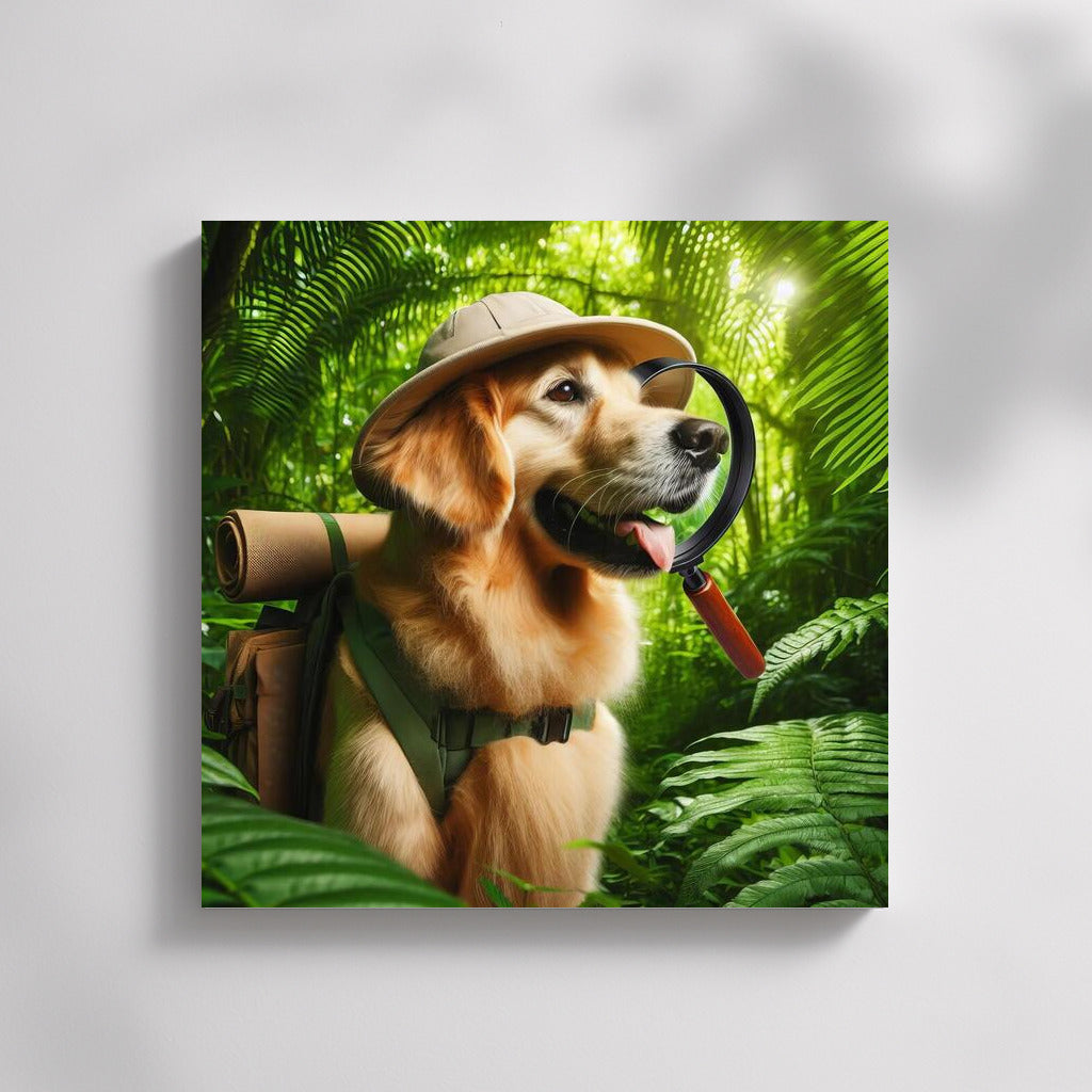 Jungle Through the Eyes of a Dog: Adventures with a Magnifying Glass