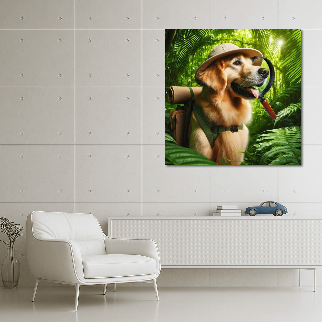 Jungle Through the Eyes of a Dog: Adventures with a Magnifying Glass