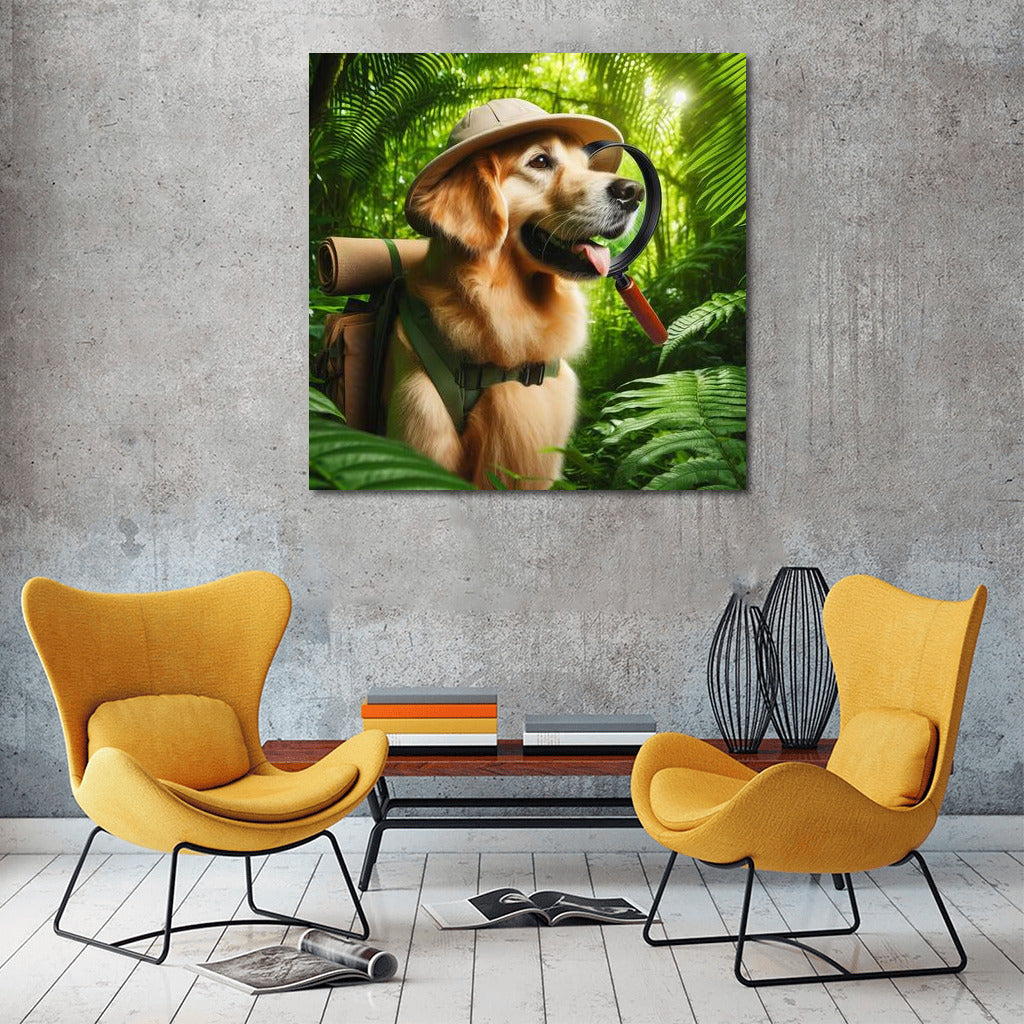Jungle Through the Eyes of a Dog: Adventures with a Magnifying Glass