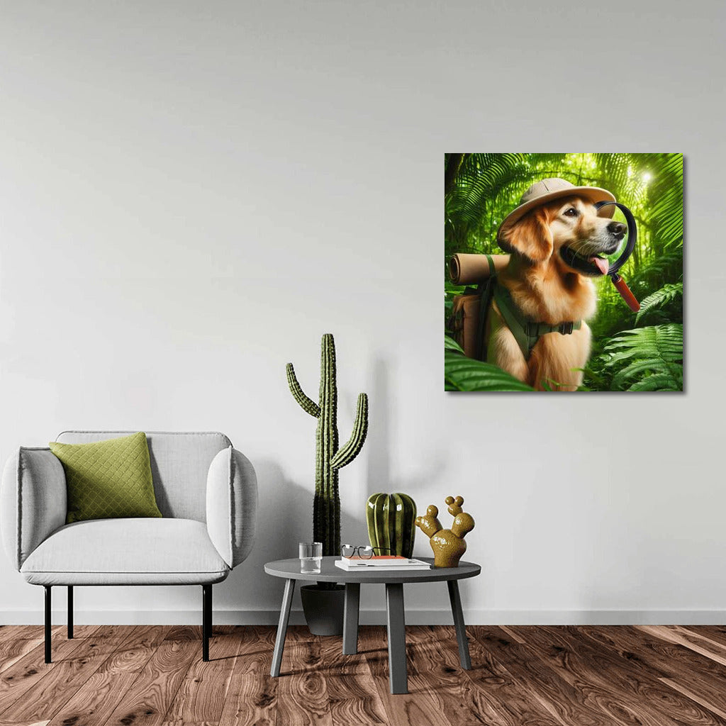 Jungle Through the Eyes of a Dog: Adventures with a Magnifying Glass