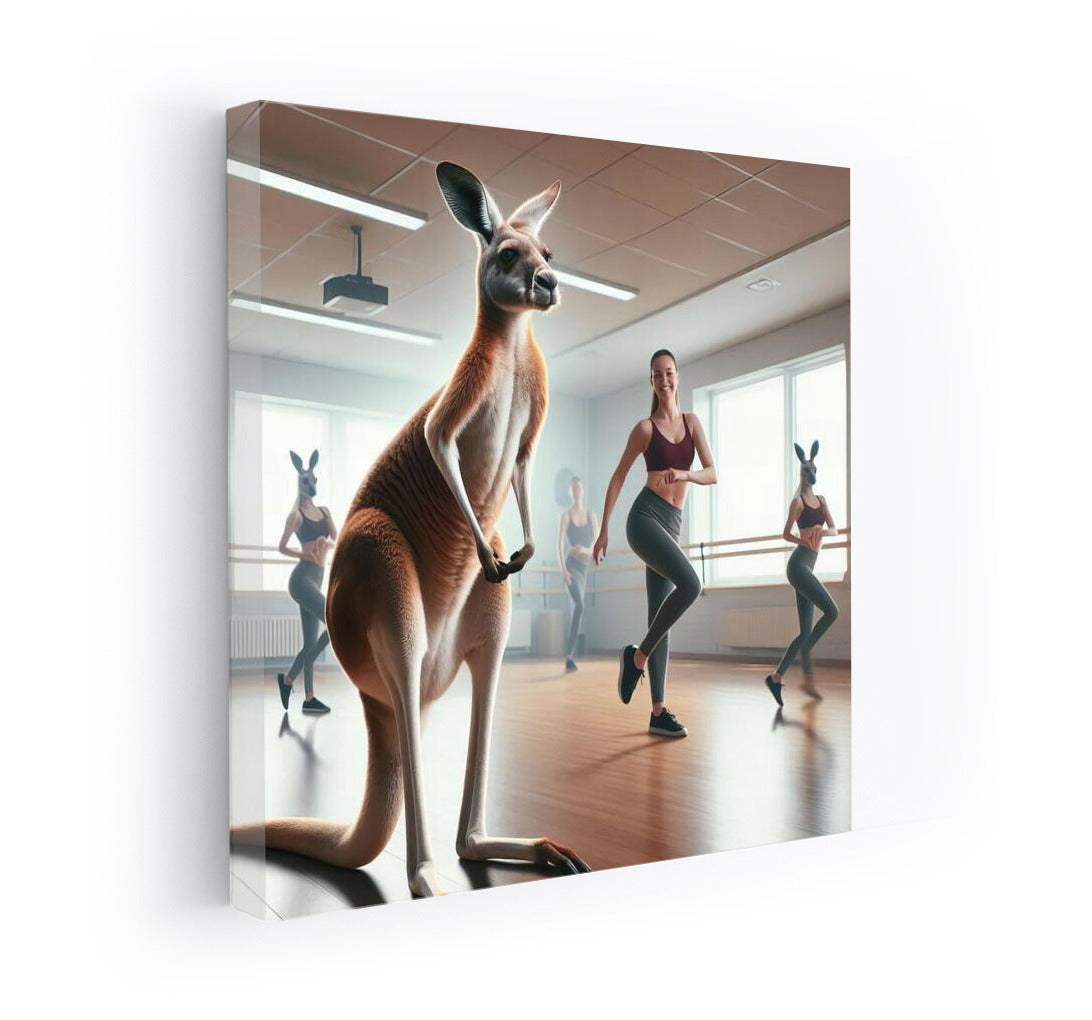 Dancing Kangaroo in the Studio: Lessons of Grace and Fun