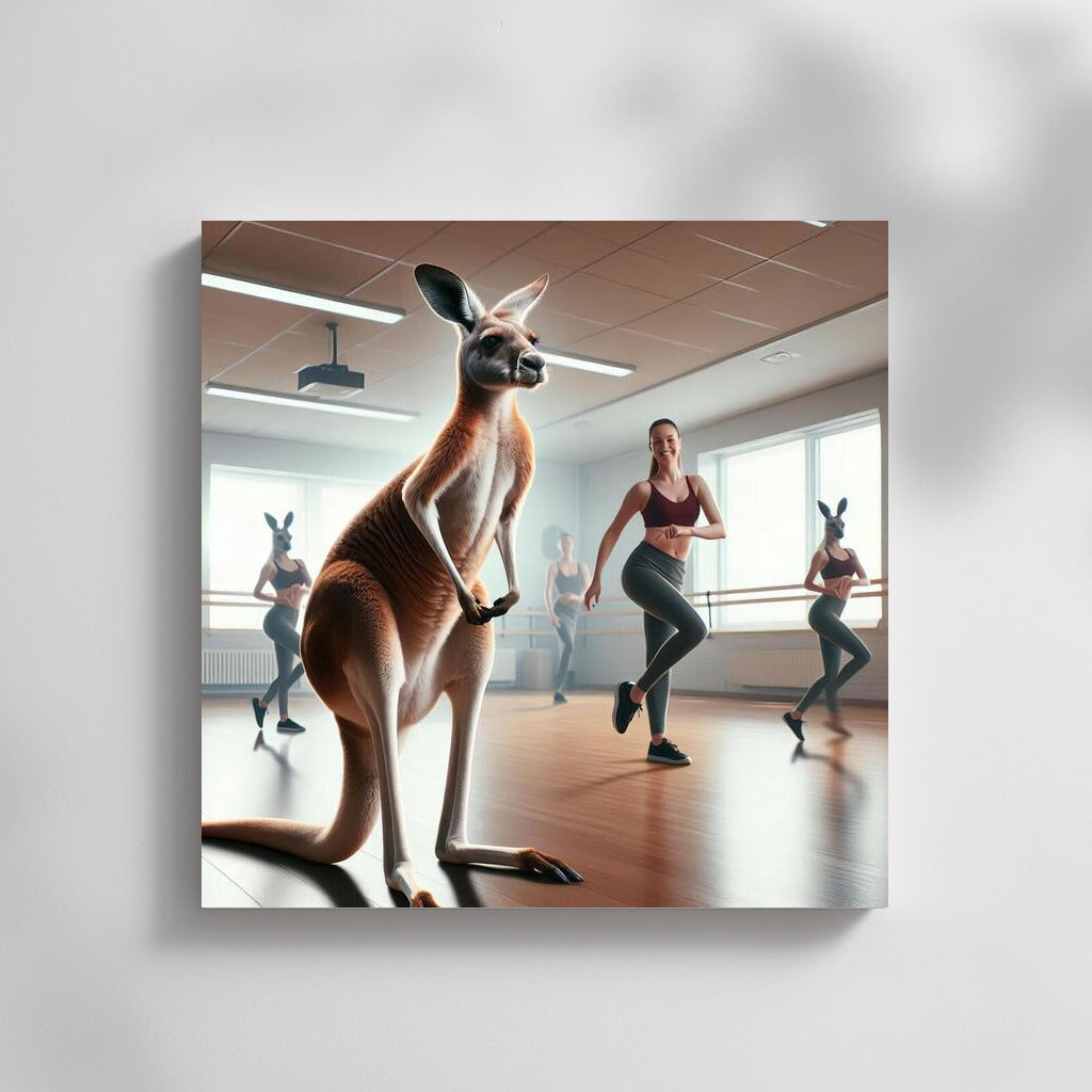 Dancing Kangaroo in the Studio: Lessons of Grace and Fun
