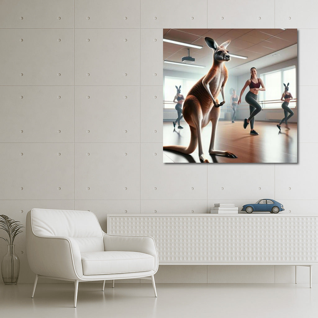 Dancing Kangaroo in the Studio: Lessons of Grace and Fun