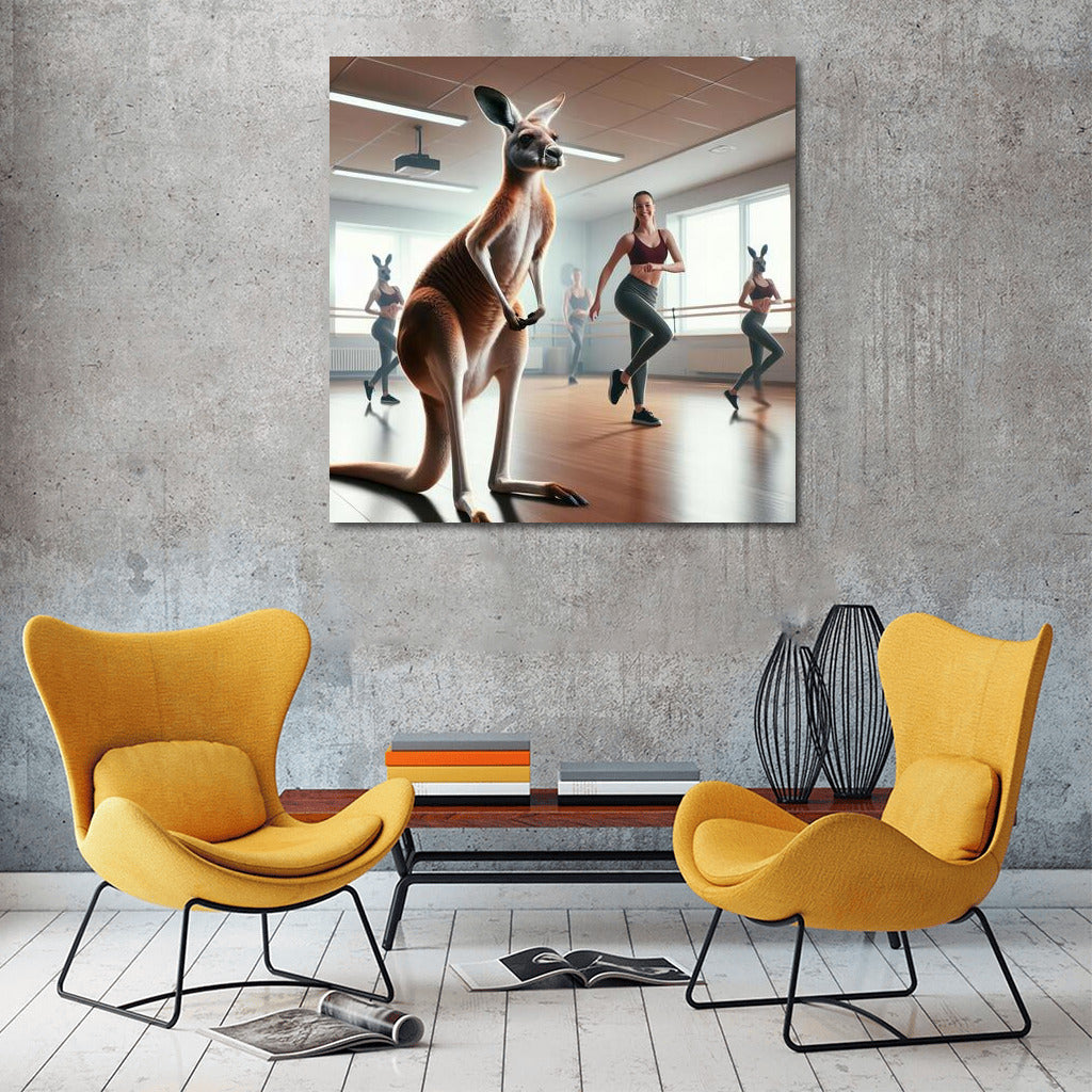 Dancing Kangaroo in the Studio: Lessons of Grace and Fun