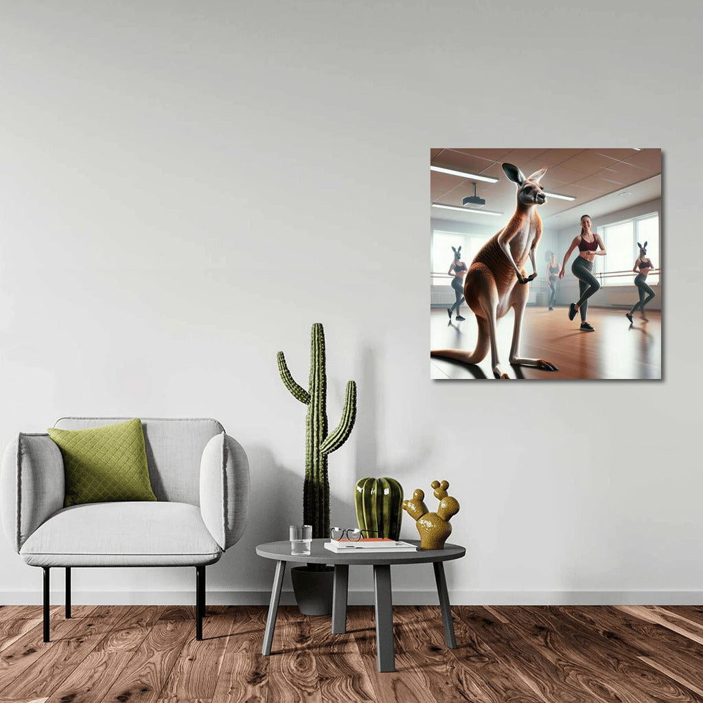 Dancing Kangaroo in the Studio: Lessons of Grace and Fun