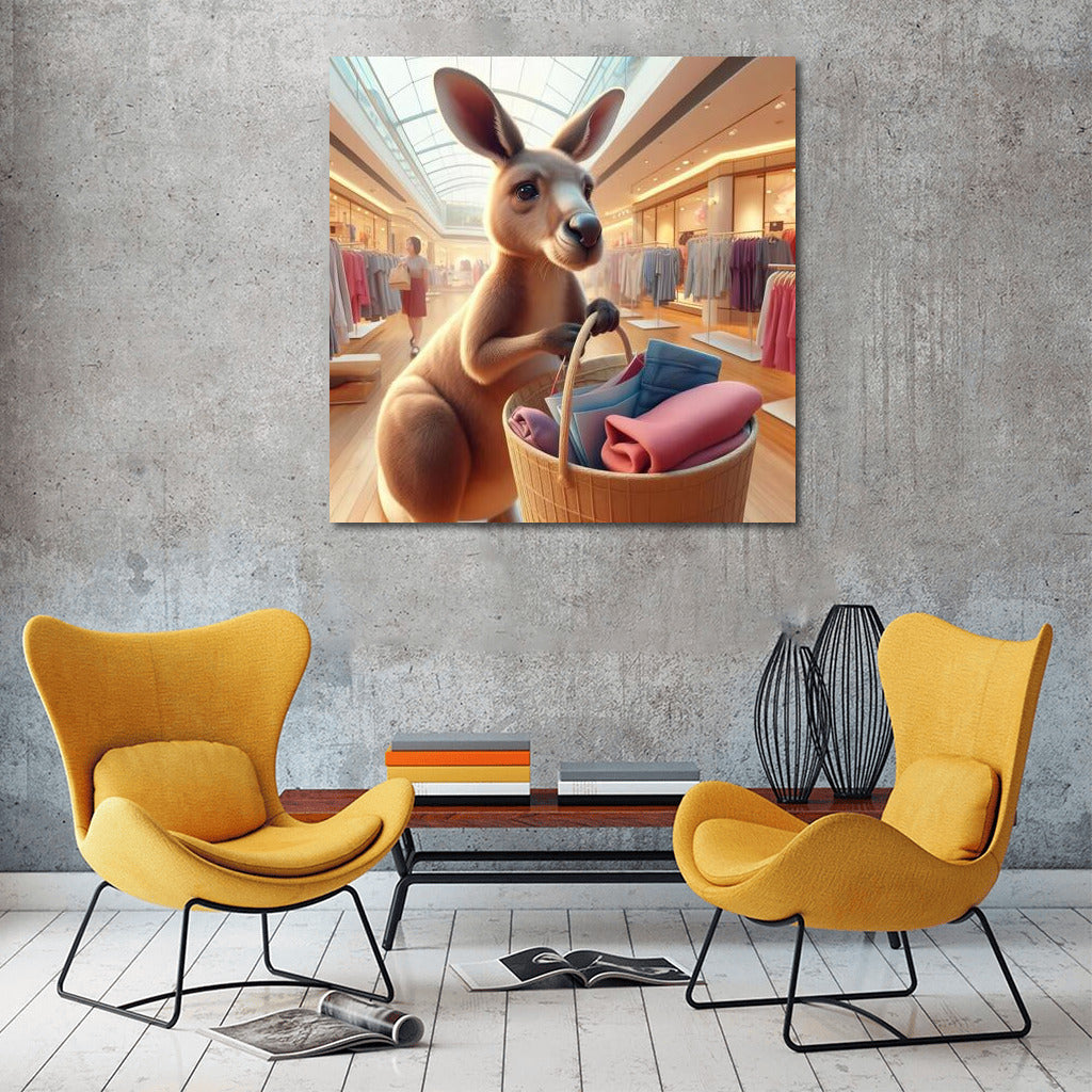 Kangaroo Shopping: Choosing Clothes at the Mall