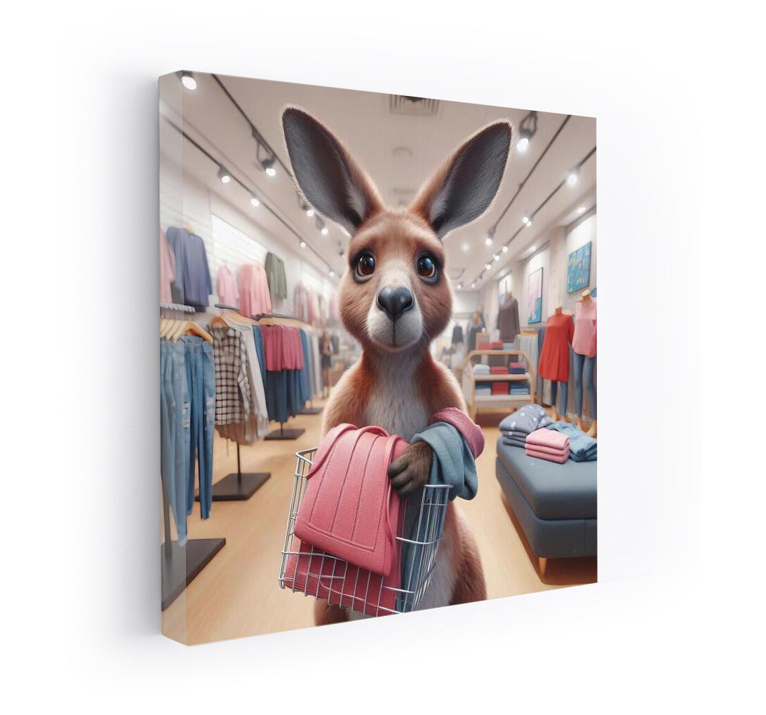 Kangaroo on a Shopping Hunt: Bright Decor for the Interior