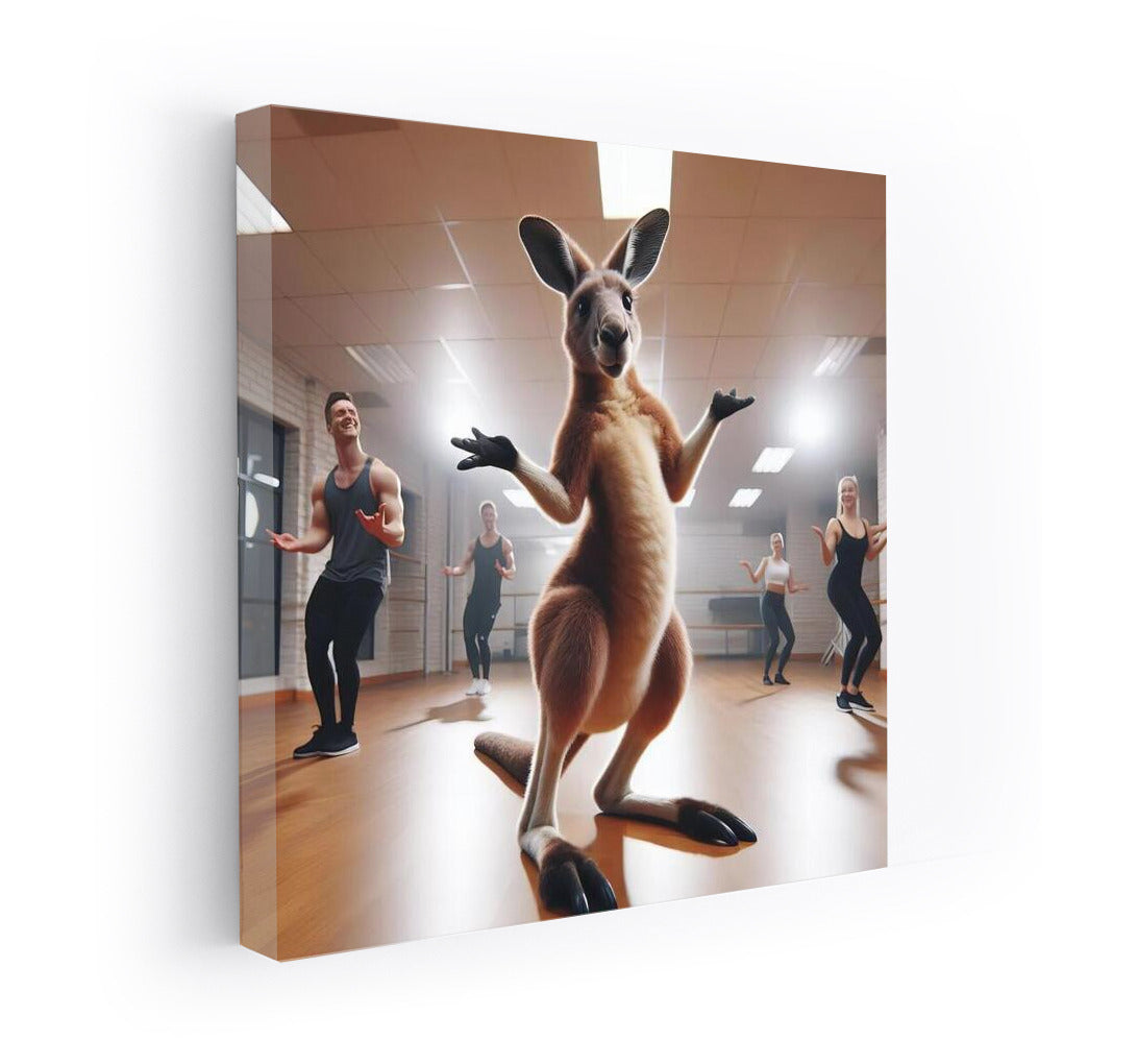 Dancing Kangaroo: Lessons at the Dance Studio