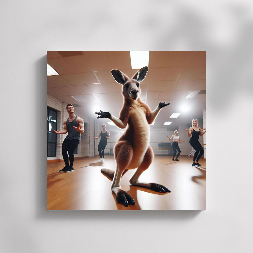 Dancing Kangaroo: Lessons at the Dance Studio