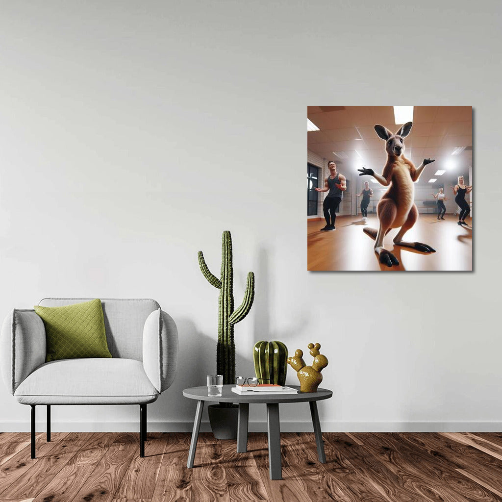 Dancing Kangaroo: Lessons at the Dance Studio