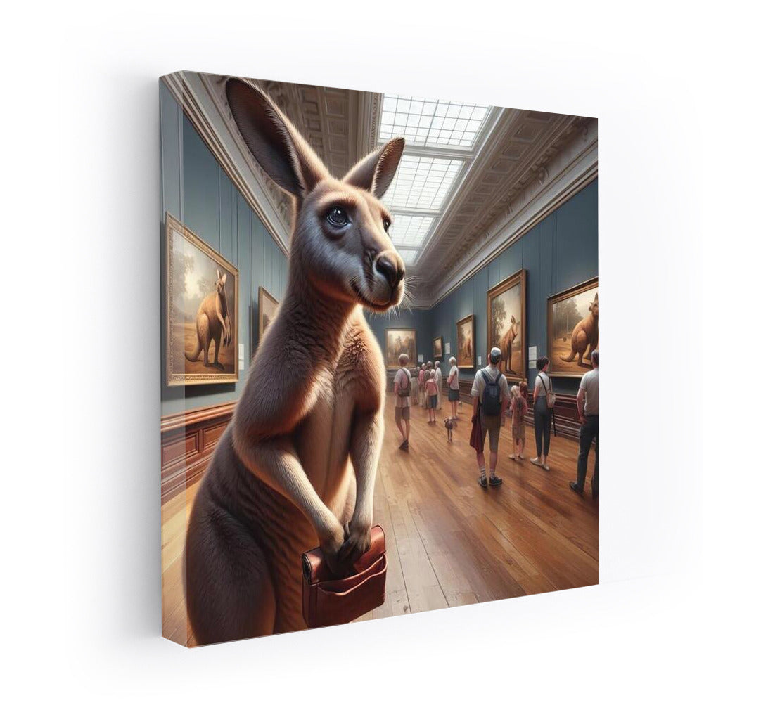 Kangaroo in the Museum: Art Critic on Paws