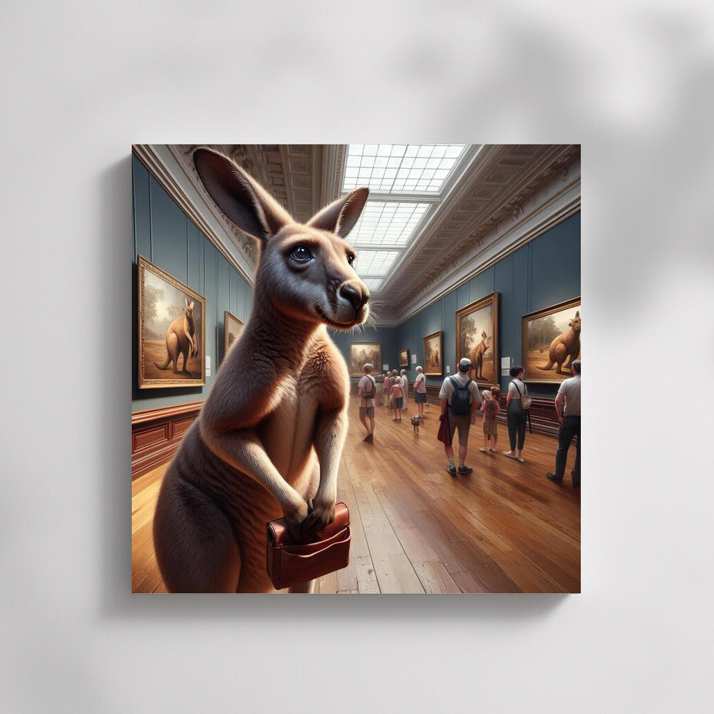 Kangaroo in the Museum: Art Critic on Paws