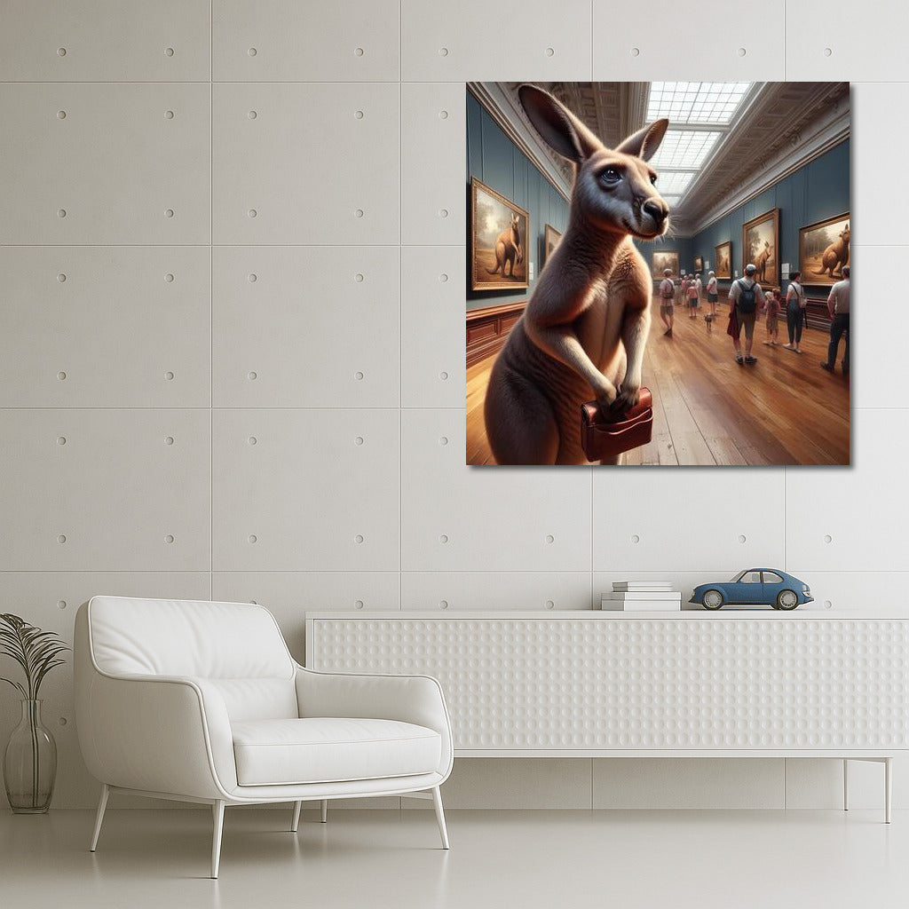 Kangaroo in the Museum: Art Critic on Paws