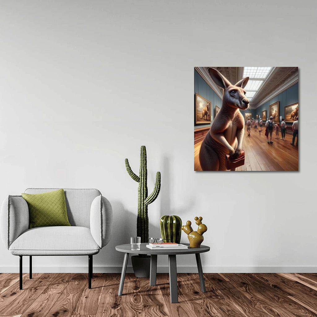 Kangaroo in the Museum: Art Critic on Paws