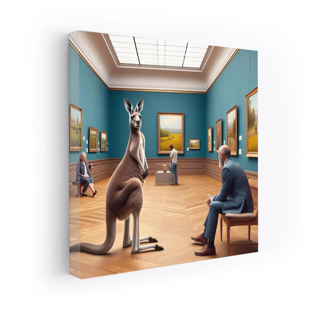 Kangaroos at the Museum: Australian Surprise on Display