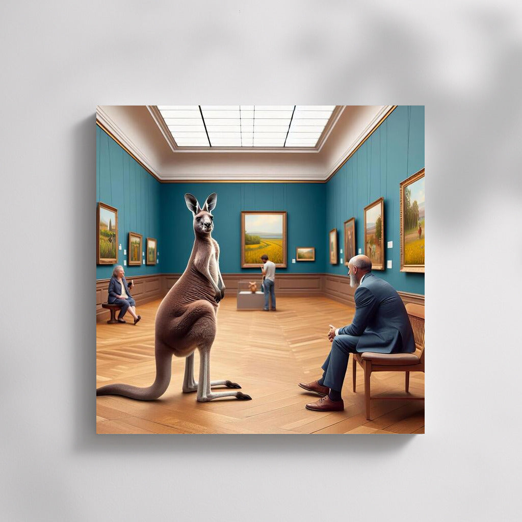 Kangaroos at the Museum: Australian Surprise on Display