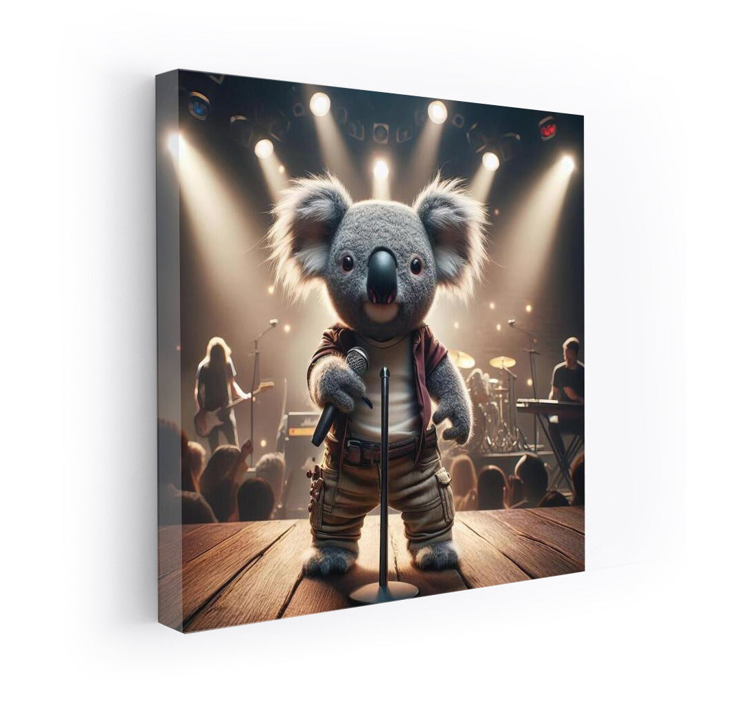 Rock 'n' Roll Koala: Ready for the Music Club Stage