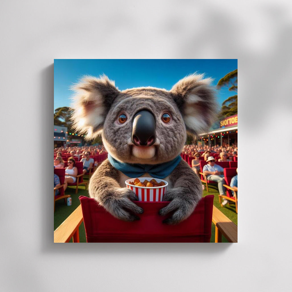 Koala at the Cinema Under the Stars