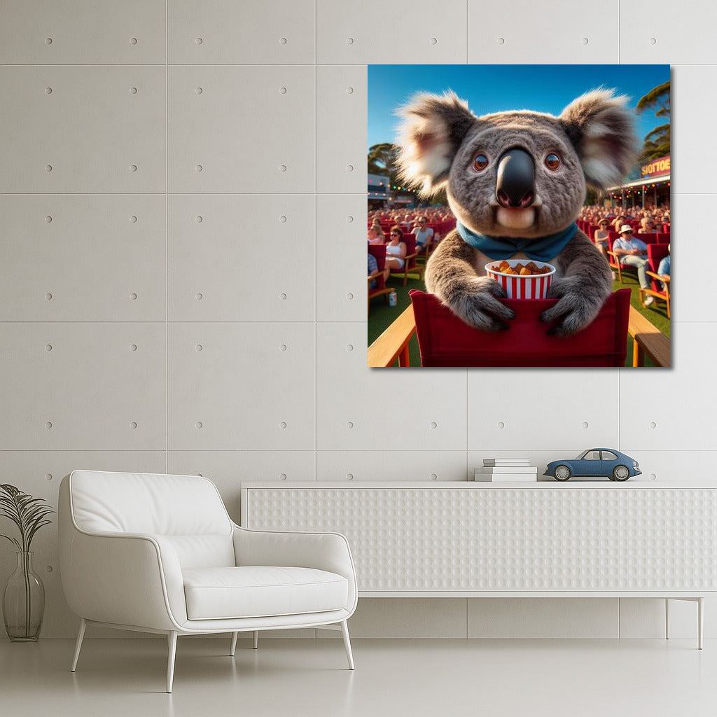 Koala at the Cinema Under the Stars