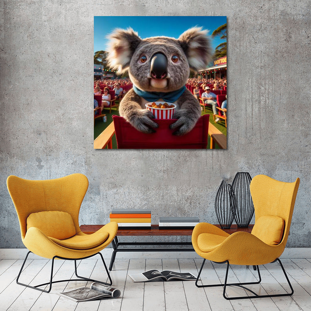 Koala at the Cinema Under the Stars