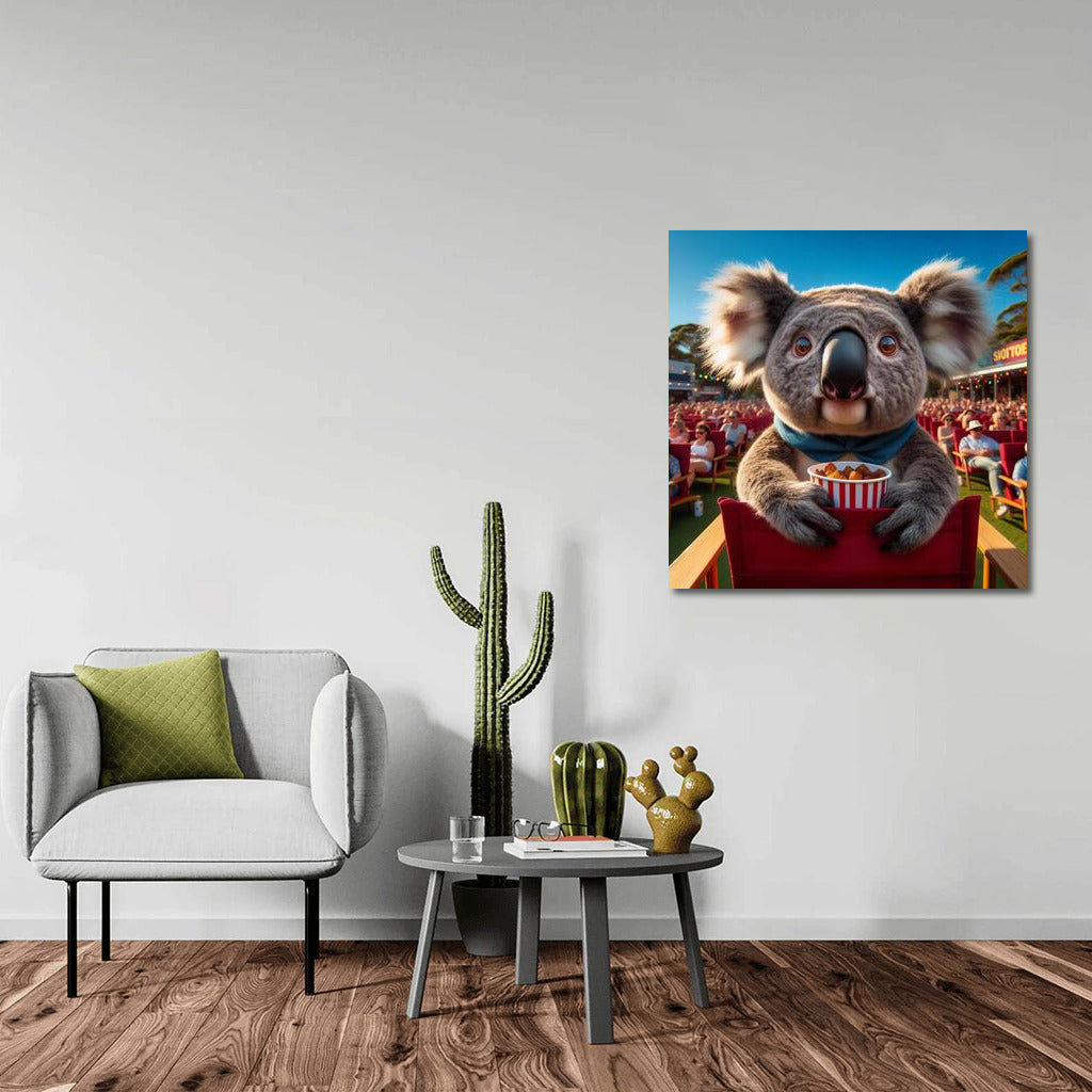 Koala at the Cinema Under the Stars
