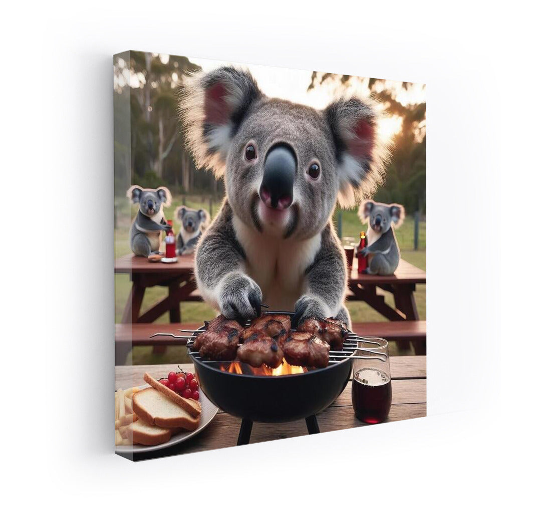 Koalas at the BBQ in Zagorodny Uyut