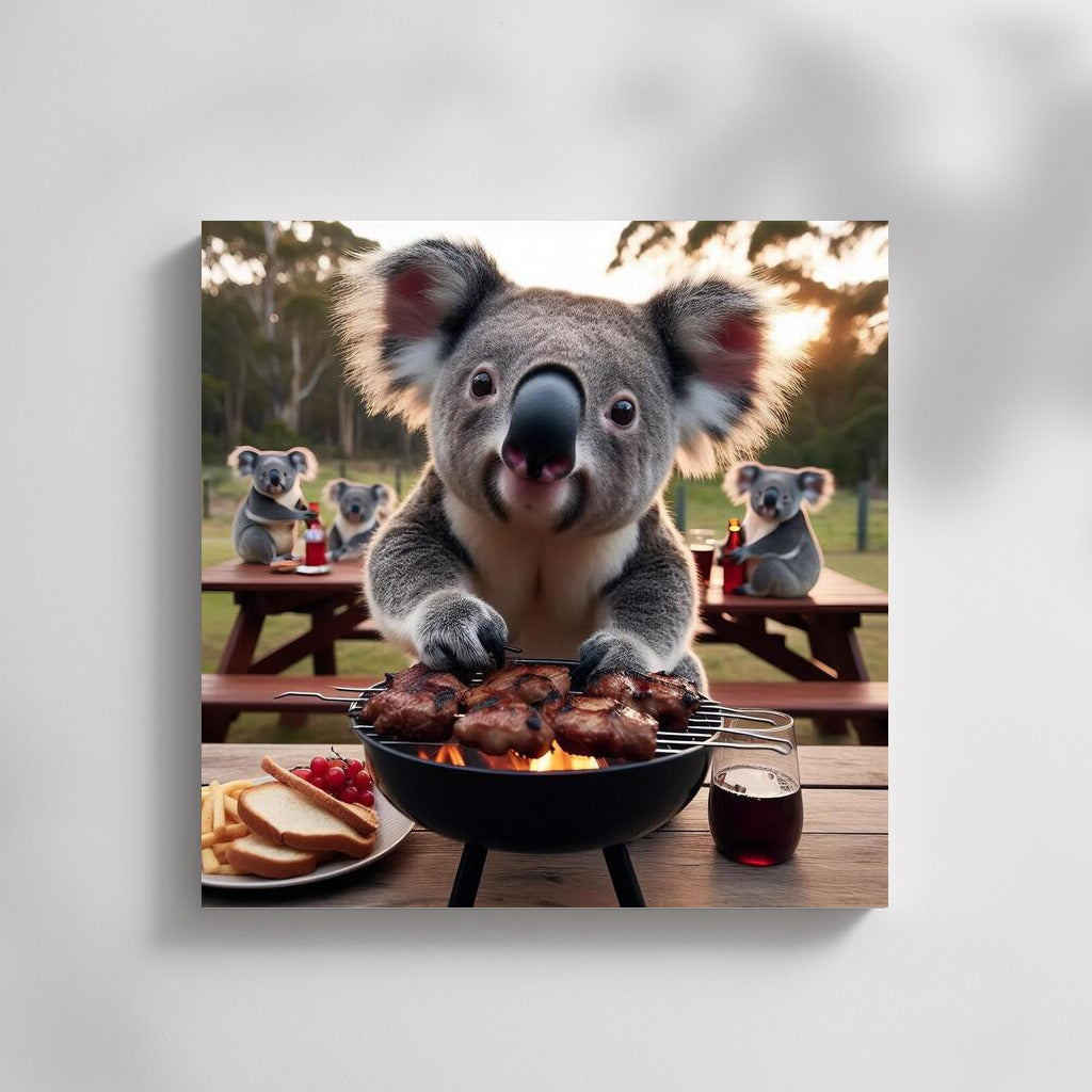 Koalas at the BBQ in Zagorodny Uyut
